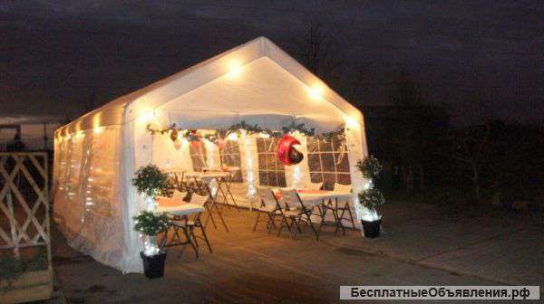 Новогодние ПВХ шатры