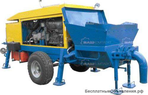 Стационарный бетононасос БН-80