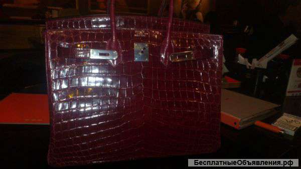 Hermes Birkin bag 35 cm in porosus crocodile оригинал