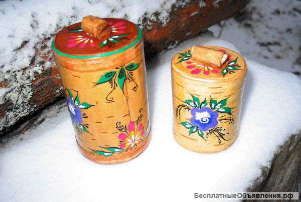 2-два Поставка, бурака, туеса. Новые. Городец(3)