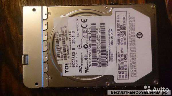 Жёсткий диск Toshiba Hdd mk2035gss