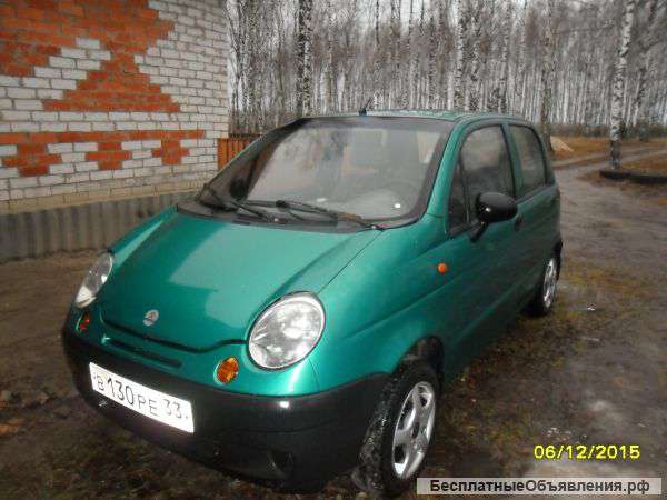 Daewoo Matiz 2002 года выпуска