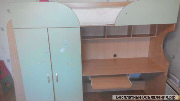 Кровать чердак