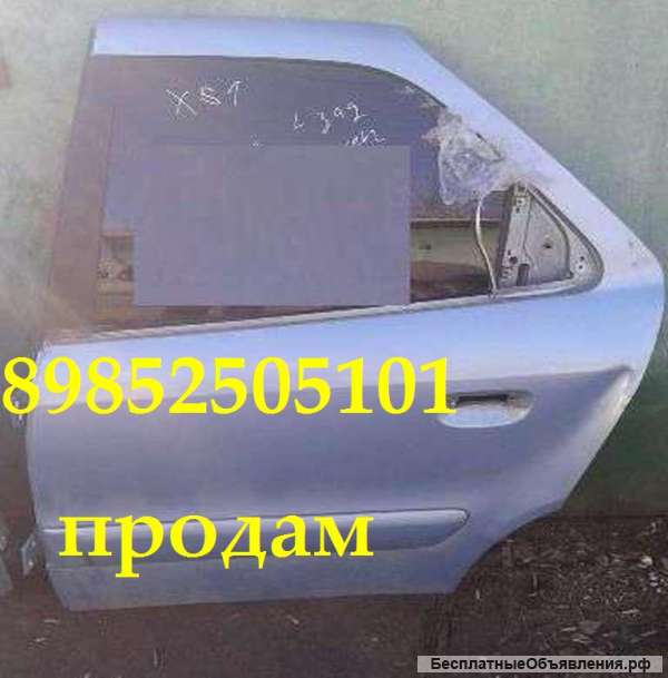 Дверь задняя правая ситроен ксара