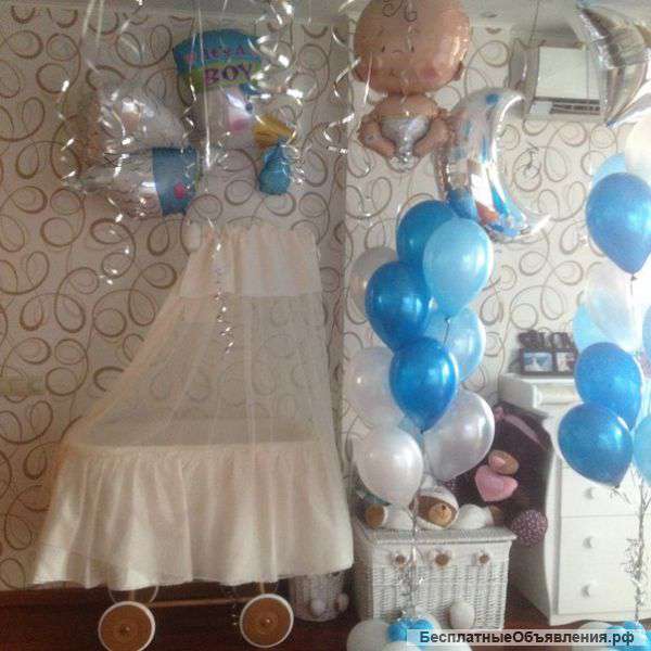 Оформление шарами. Доставка гелиевых шаров