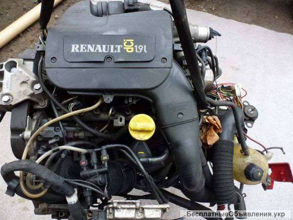 Двигатель Renault Megane 1.9 dСi, 2002