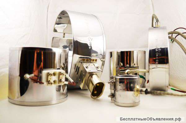 Хомутовые (кольцевые) нагреватели для цилиндра и сопла экструдера, термопластавтомата