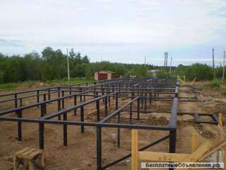 Монтаж винтовых свай под ключ