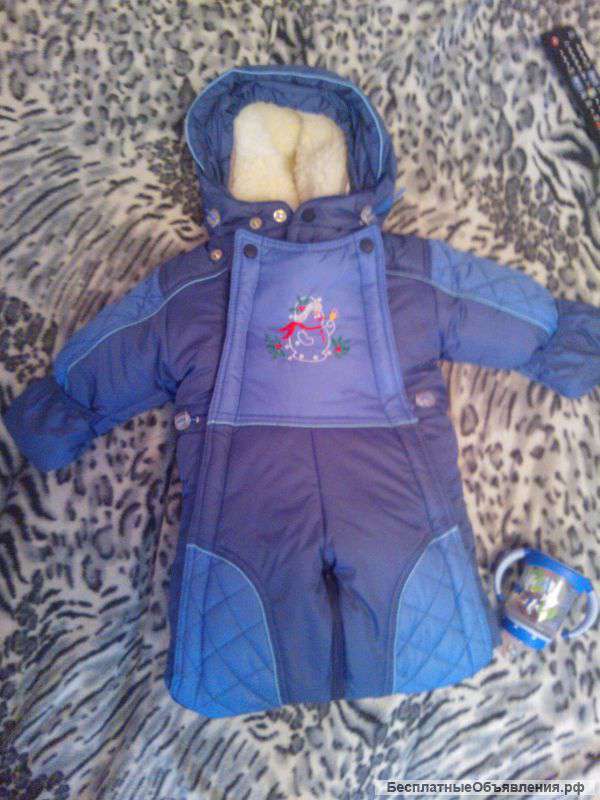 Детский зимний комбинезон