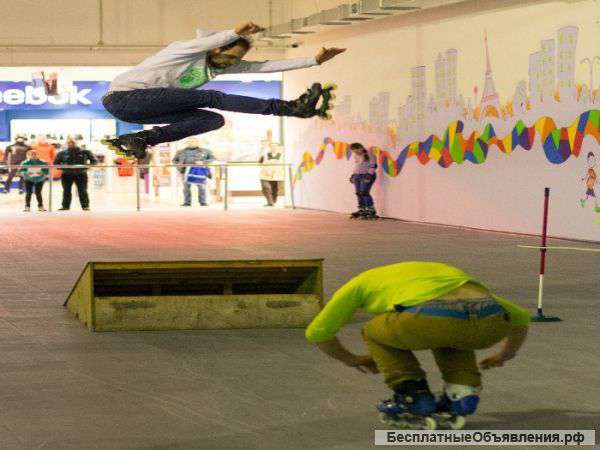 Прочное сборное напольное покрытие для катания на роликовых коньках полы для роллердрома