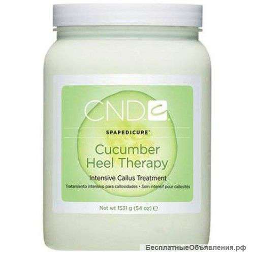Крем для ног и лечение трещин 1530гр, CND Cucumber Heel Therapy