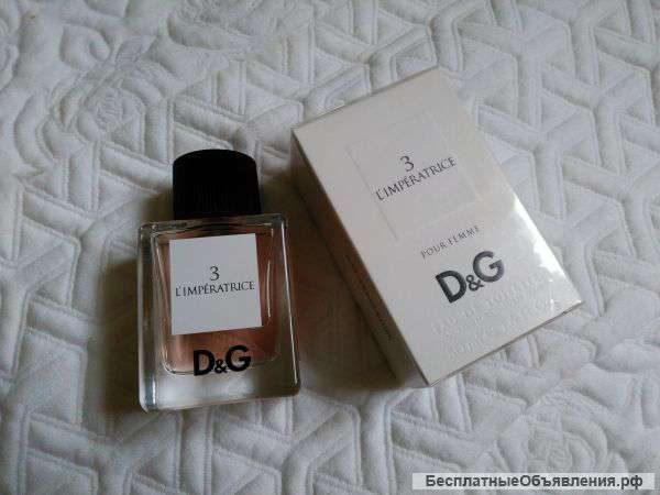 Dolce Gabbana 3 L"imperatrice