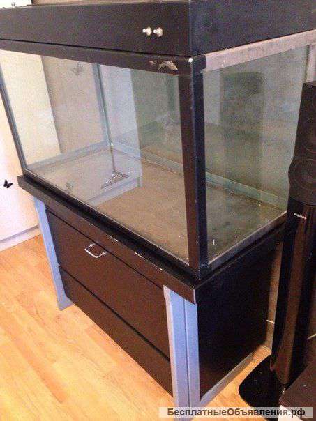 Террариум на 400 литров с тумбой