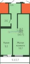 Комфортабельная квартира в престижном доме