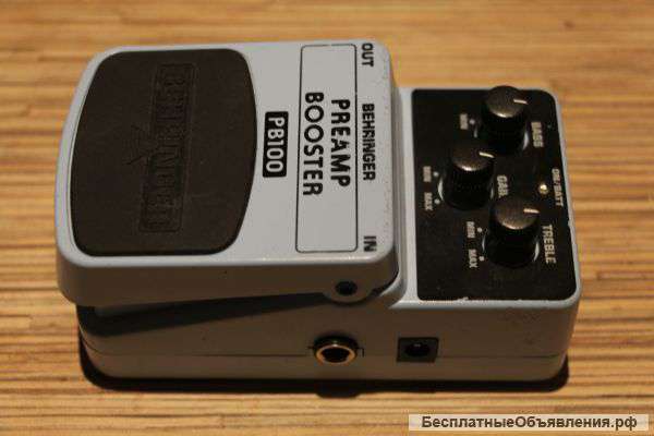 Педаль Behringer PB100 preamp/booster