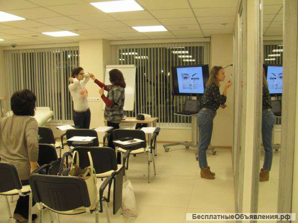 "Секреты грамотного визажа и визуального восприятия макияжа" семинар