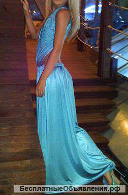 Вечернее платье с открытой спиной
