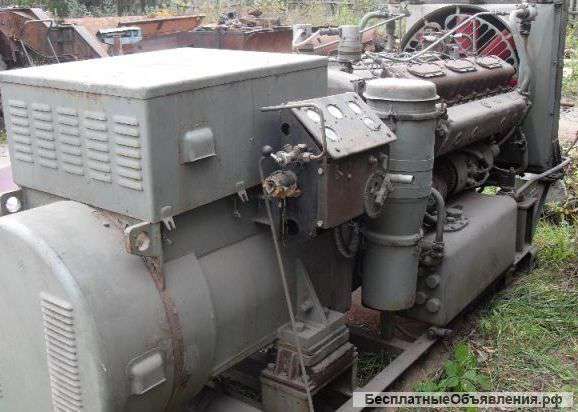Электростанция ад-200-тсп дизель 1Д12-300(новая , с хранения 87г.в.)