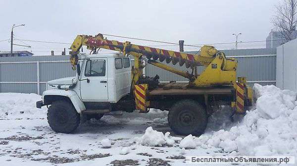 Аренда ямобура ГАЗ 33081 (садко), БКМ-302, Isuzu, Урал