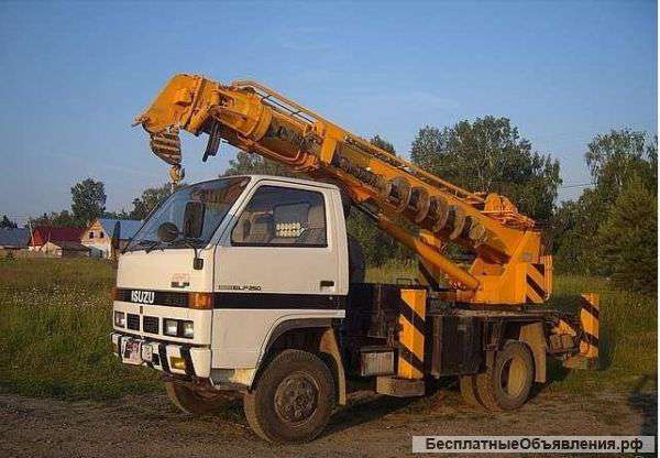 Аренда ямобура ГАЗ 33081 (садко), БКМ-302, Isuzu, Урал