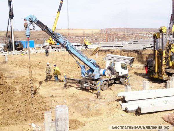 Аренда ямобура Isuzu ELF ( услуги по бурению БКМ)