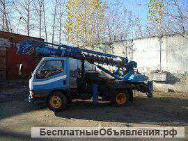 Услуги бурильно крановой машины в Москве и МО