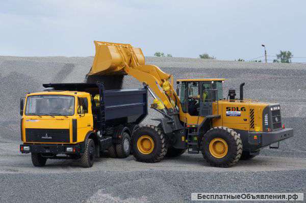 Услуги фронтального погрузчика