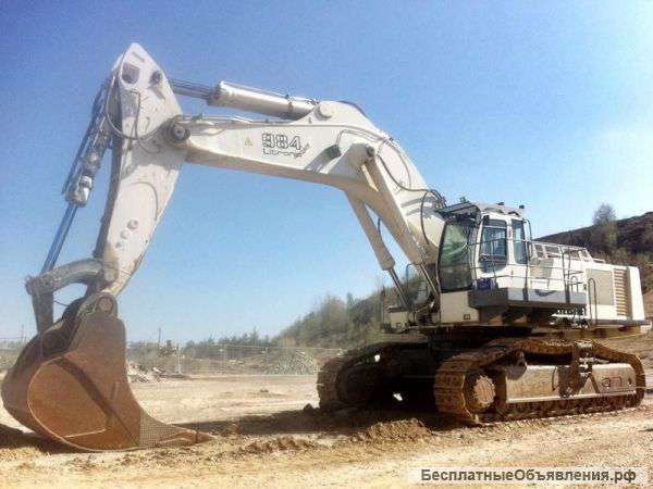 Услуги полноповоротных экскаваторов