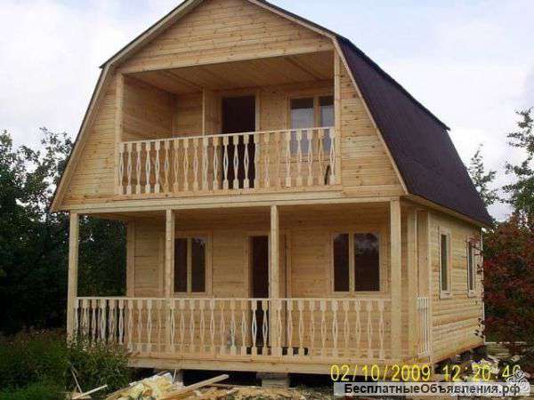 Дома и бани из бруса