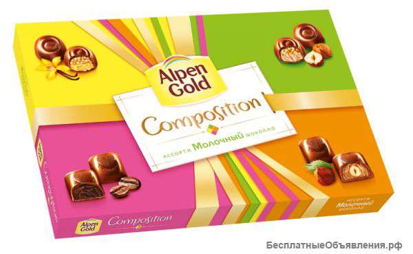 Конфеты Alpen Gold Composition