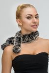 Стильные шарфы из Вязаного меха для любого случая