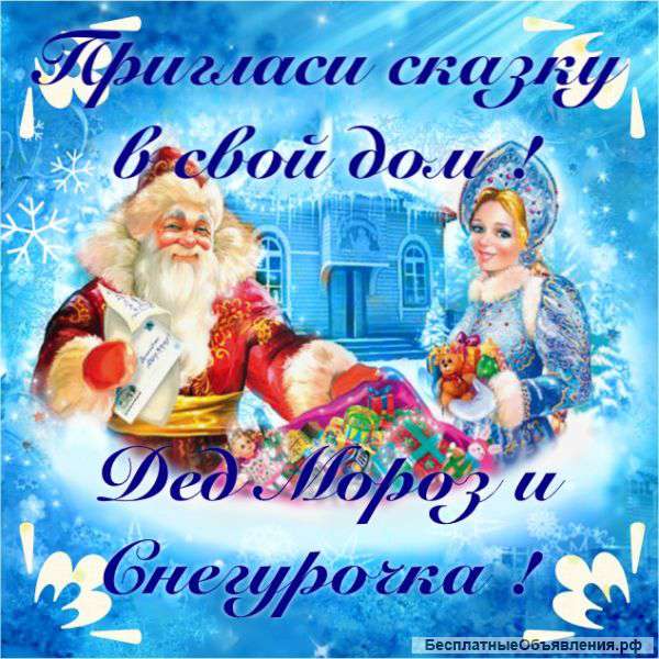 Дед Мороз и Снегурочка на дом