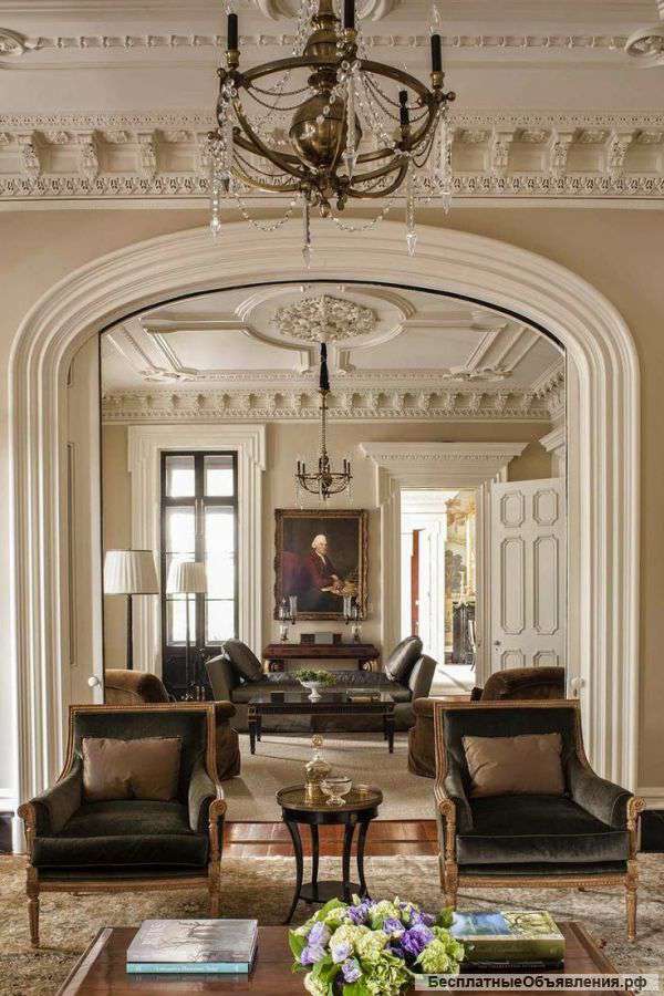 Лепнина из гипса Лепнина для стен, арка из лепнины