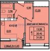 Квартира с видом на город