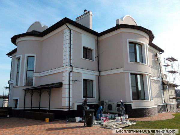 Утепление и отделка фасада. Короед. Сайдинг