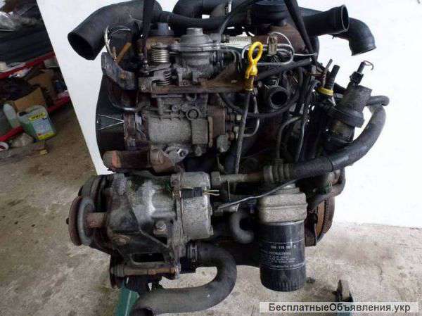 Двигатель Volkswagen Golf II 1.6 Turbo Diesel