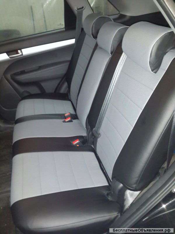 Установка автомобильных чехлов