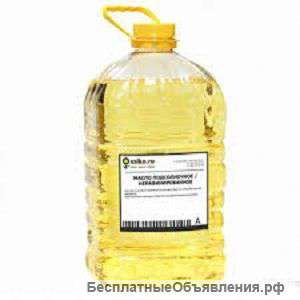 Масло растительное оптом, по выгодной цене