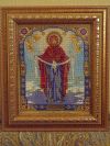 Иконы, вышитые бисером