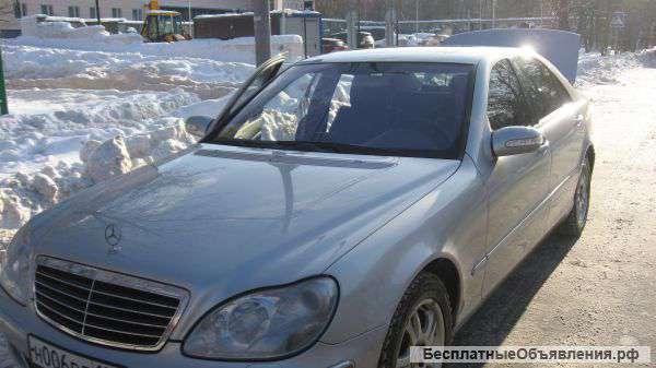 Мерседес- Бенц S 430, 4 Matic, ноябрь 2003 года