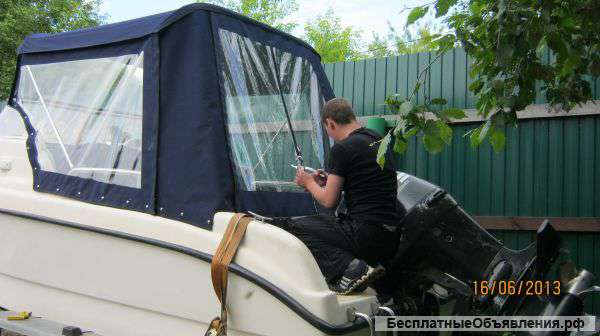 Пошив тентов на катера яхты