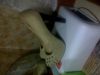 Туфли под замшу бежевые