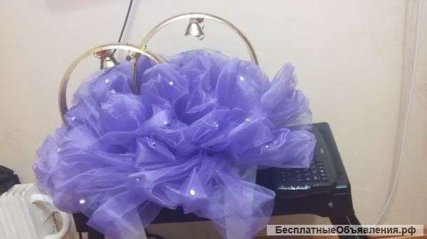 Аксессуары для свадьбы. В сиреневой гамме.