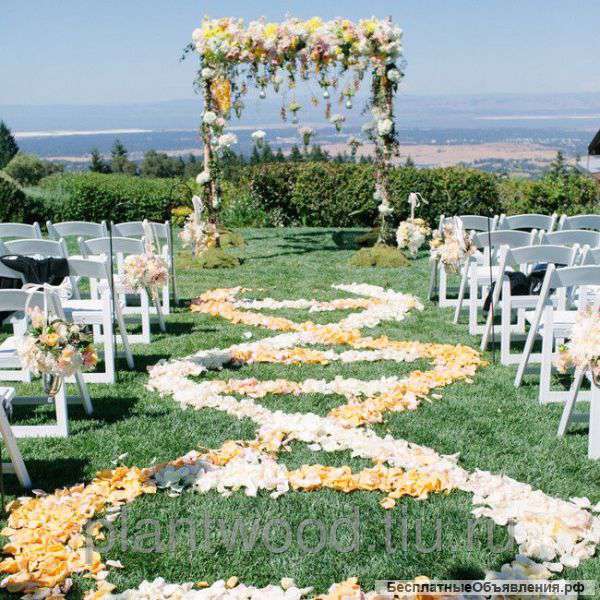 Арка разборная, легко собирается и можно перевезти на легковом автомобиле. Это прекрасное решение дл