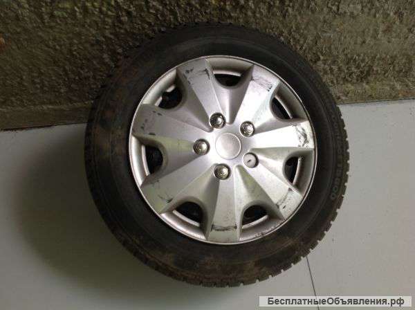 Колеса в сборе с зимними шинами w polo