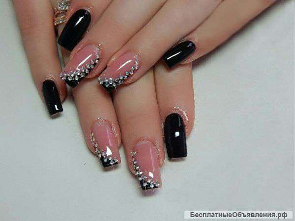 Маникюр, Shellac, наращивание ногтей с выездом на дом
