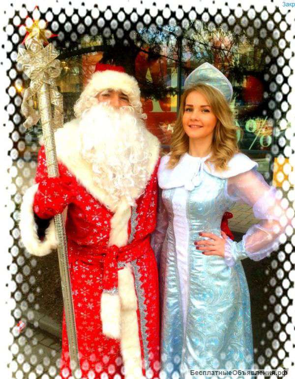 Дед Мороз и Снегурочка на дом. Аниматоры