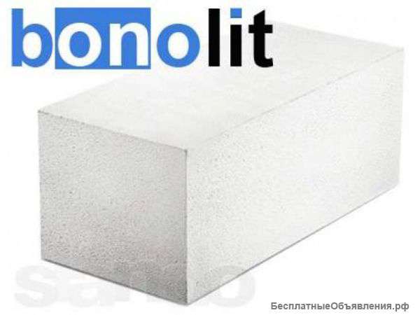 Блоки газосиликатные "Bonolit", 600*200*300