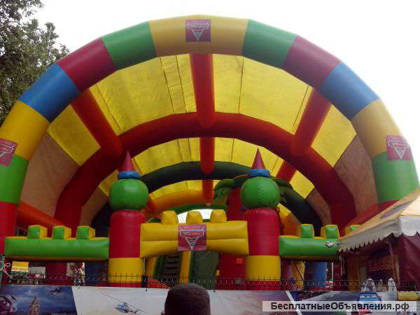 Ремонт батутов, ремонт надувных батутов, ремонт детских батутов