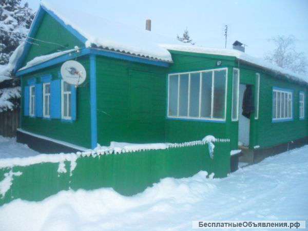 Саманный домик